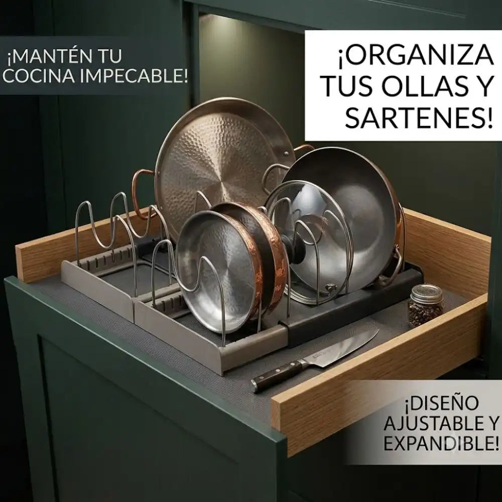 Organizador Expandible De Ollas
